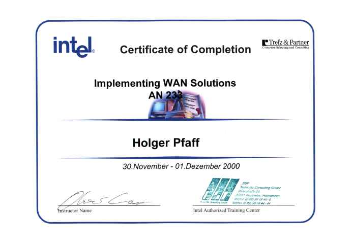 Intel WAN Solutions